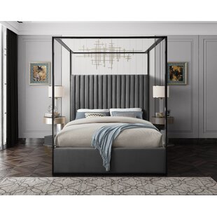 Wayfair king store canopy bed